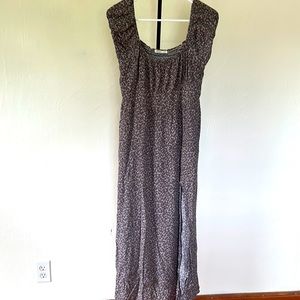 Sozy peasant maxi with slit